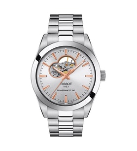 Tissot Gentleman Powermatic 80 Open Heart T1274071103101 Erkek Kol Saati T127.407.11.031.01