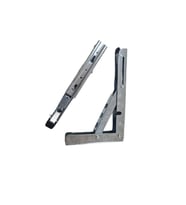 METAL Mandallı Katlanabilir Masa Konsolu ÇİNKO 30cm (1çift)