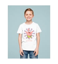 Patrick Star Baskılı Unisex Çizgi Film Süngerbob Çocuk Tişört (1-12 Yaş)