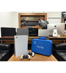 Sony PlayStation 5 Standart CD'li Çift Kol Çantalı Oyun Konsolu (İKİNCİ EL)