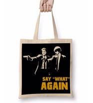 Pulp Fiction Black Bez Çanta Uzun Saplı