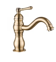 FKN Royal Kısa Antik Lavabo Bataryası (Antik Altın)