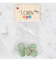 Crafts 8 Li Yeşil Düğme - 325