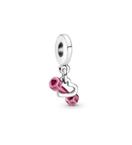 Dambıl ve Kalp Sallantılı Charm