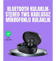 Bluetooth Kulaklık TWS Yüksek Ses Kaliteli Kesintisiz Dijital Göstergeli Kulaklık