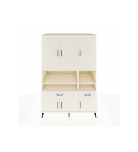 Kronos Dolap 8 Raflı 2 Çekmeceli 6 Kapaklı 132x59x195 Aytaşı-Aytaşı/Aytaşı