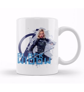 Avengers Black Widow  Kupa Bardak Porselen