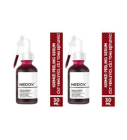 NEDOX 2 Adet Cilt Yenileyici Cilt Tonu Eşitleyici Kırmızı Peeling Serum Aha %30 Bha %2 Ph % 3.5 Serum 30 ml