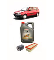 FİAT UNO 70 S 70 SX 70 SXİE 1.4 İE YAĞ BAKIM SETİ 4L CASTROL GTX MOTOR YAĞI + HAVA + POLEN FİLTRESİ
