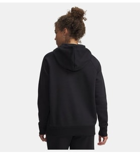 Under Armour UA Rival Fleece Hoodie Siyah Kadın Sweatshirt 1379500-001