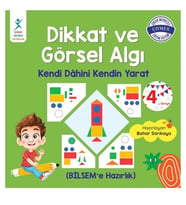 Dikkat ve Görsel Algı 4. Seviye;Kendi Dahini Kendin Yarat (BİLSEM'e Hazırlık)