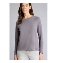 Defacto Regular Fıt Gri Kadın Uzun Kollu T-shirt G8523AX/GR312