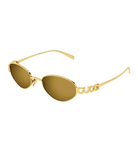 Gucci GG1935S 003 47 Kadın Güneş Gözlüğü (Altın)