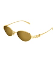 Gucci GG1935S 003 47 Kadın Güneş Gözlüğü (Altın)