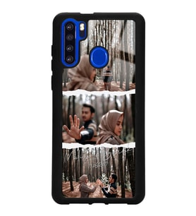 Reeder P13 Blue Max Uyumlu 3lü Kolaj Fotoğraf Tasarımlı Glossy Telefon Kılıfı