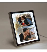 Kişiye Özel Işıklı Ayna Fotoğraf Çerçevesi