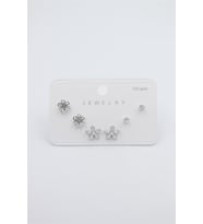 Northcity Çoklu Set Küpe - Gümüş
