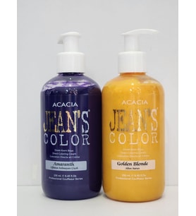 Jean's Color Amaranth-Altın Sarı 250 ml 2li Set