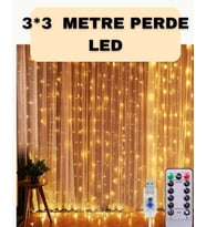 İç ve Dış Mekan Perde LED – Bahçe Balkon ve Veranda İçin