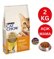 Purina Cat Chow Yetişkin Kediler Tavuklu Açık Mama 2 Kg