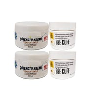 Çörek Otu Kremi XL Boy Rahatlatıcı Krem 2x200 ml+Bee Cure Krem 2x150 ml