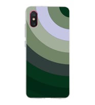 Xiaomi Mi 8 Pro Uyumlu Kapak Renk Cümbüşü Tasarımlı Şeffaf Silikon Kılıf