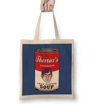 Louis Theroux Campbell Soup Warhol Bez Çanta Uzun Saplı