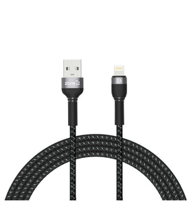 Apple iPhone ve iPad Cihazlar için 2 Metre Hızlı şarj ve Data Veri Aktarımı İçin Lightning USB Kablo (Siyah)