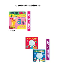 Okul Öncesi Çarklı ve Aynalı Kitap Seti (3 Kitap
