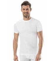 Jiber Erkek Sıfır Yaka Fanila 6'lı Paket - 104 (Beyaz)