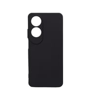 Oppo A60 Uyumlu Kılıf Zore Biye Silikon (Siyah)