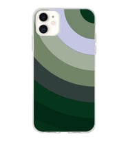 Apple iPhone 11 Uyumlu Kapak Renk Cümbüşü Tasarımlı Şeffaf Silikon Kılıf