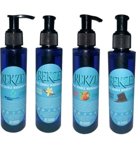 Rekze Erkeklere Kadınlara Özel 4 Farklı Çeşit Aromalı Masaj Yağı Massage Oil 125Ml