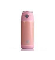 Şık Çelik Termoslu Matara 350 Ml Pembe, Sıcak ve Soğuk İçin Ideal