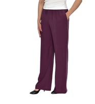 Kadın Lastikli Bol Pantolon BGL-ST04637 (Mürdüm)