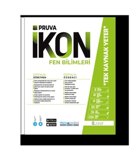 Pruva Yayınları 8. Sınıf Fen Bilimleri İkon