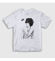 Presmono Unisex Çocuk Beyaz Lp Laura Pergolizzi T-Shirt 304619tt