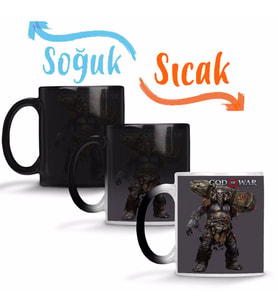God Of War Troll Sihirli Kupa Bardak Porselen