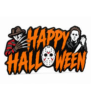 Happy Halloween Dekoratif Masa ve Duvar Süsü Cadılar Bayramı Parti Dekoru