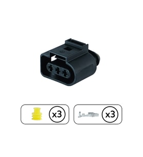 Hava Debimetre Soketi 3 Pin Kablosuz