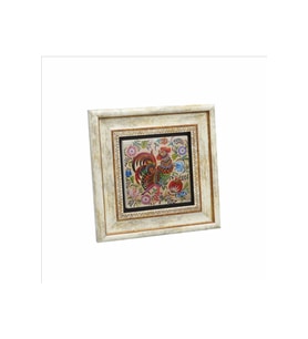 Horoz Baskılı Taş Tablo 20x20
