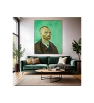 Van Gogh Kanvas Tablo Portre Dijital Baskı Kanvas Duvar Tablosu Empresyonizm Tablo