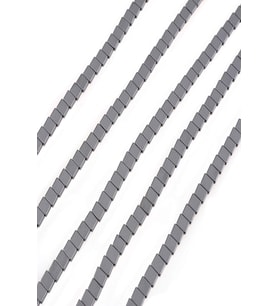 9X4 MM Hematit Taşı Dizi - DZ2413 (Siyah)
