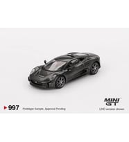 Mini GT 997 Jaguar C-X75 Test Car MGT00997-L 1/64 Model Araba (Siyah)