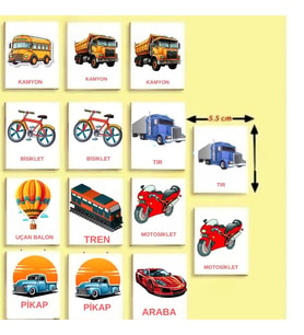 Zeka Kartları Eşleştirme Oyunu Araçlar Ahşap Eğitici Puzzle Oyun