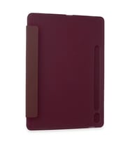 Galaxy Tab A9 Kılıf Kalemlikli Mars Tablet Kılıfı - Mürdüm