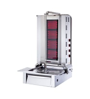 Işıkgaz Silverinox Elektrikli 4 Radyanlı Alttan Motorlu Döner Ocağı