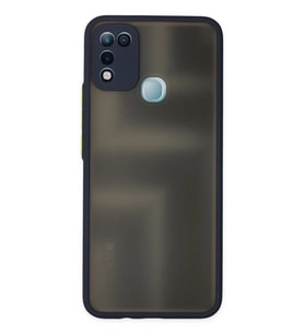 Mey İthalat® İnfinix Hot 10 Play Kılıf Montreal Silikon Kapak - Lacivert