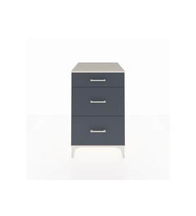 Kronos Komodin 3 Çekmeceli 60x59x96 Aytaşı-Antrasit