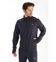 Crozwise Dalgıç Yarım Yaka - Erkek Lacivert Tam Fermuarlı Spor Sweatshirt - 6040-01